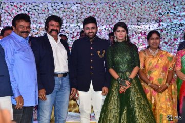 Celebs at Talasani Srinivas Yadav Daughter Wedding Reception